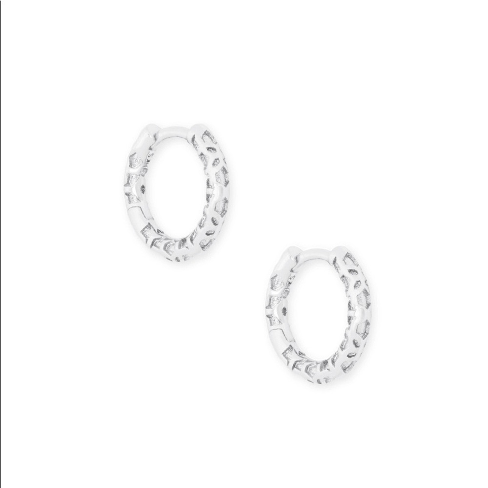 Kendra Scott | Maggie Huggies in Silver